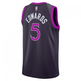 Dres Minnesota Timberwolves Anthony Edwards Nike 2025-26 City Edition Crno Swingman